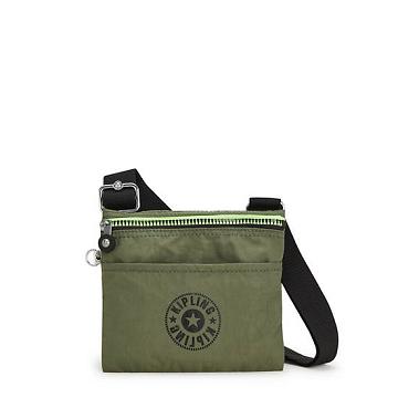 Torba Crossbody Kipling Gib Oliwkowe | PL 2045UZ